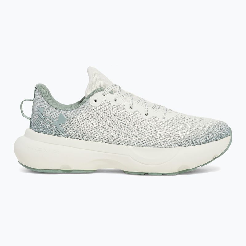 Dámska bežecká obuv Under Armour Infinite white quartz/silica green/metallic silica 8