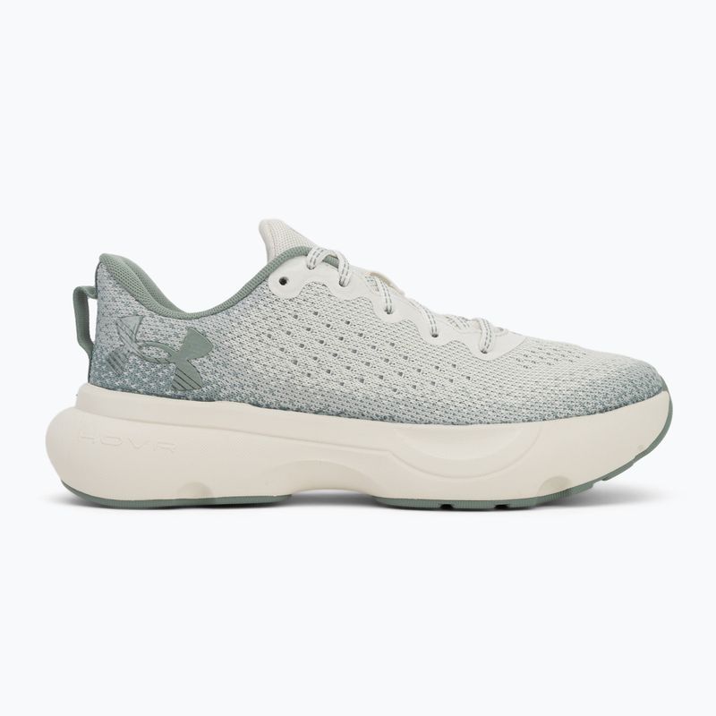 Dámska bežecká obuv Under Armour Infinite white quartz/silica green/metallic silica 2