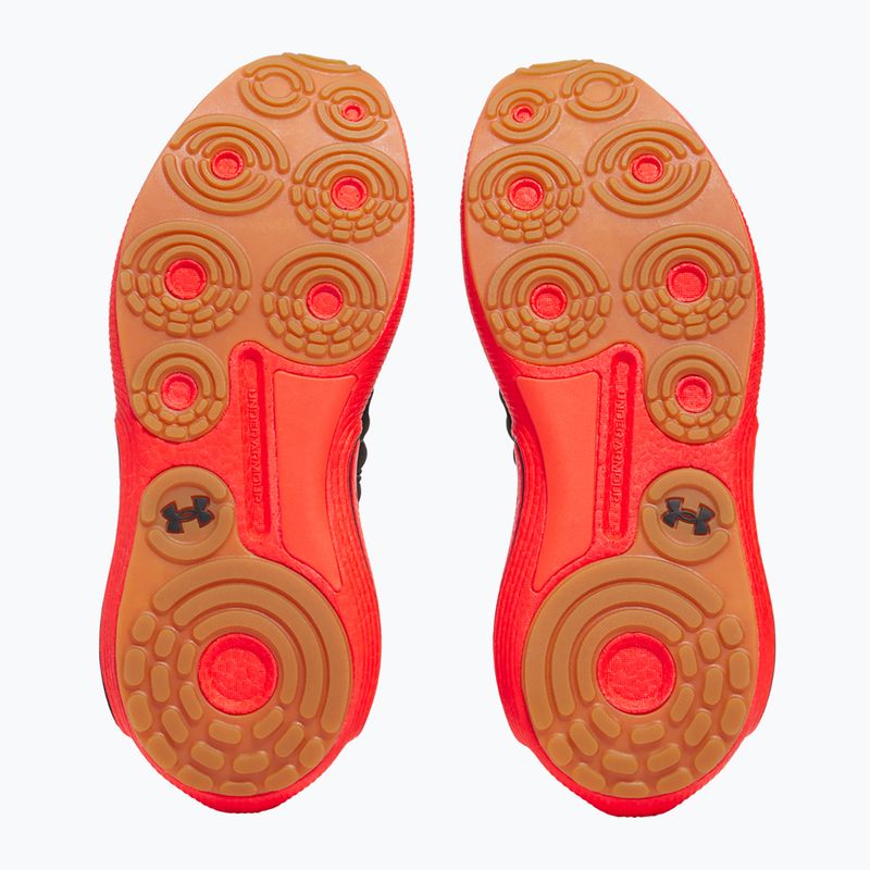 Pánske topánky Under Armour Phantom 4 black/lava red/metallic silver 12