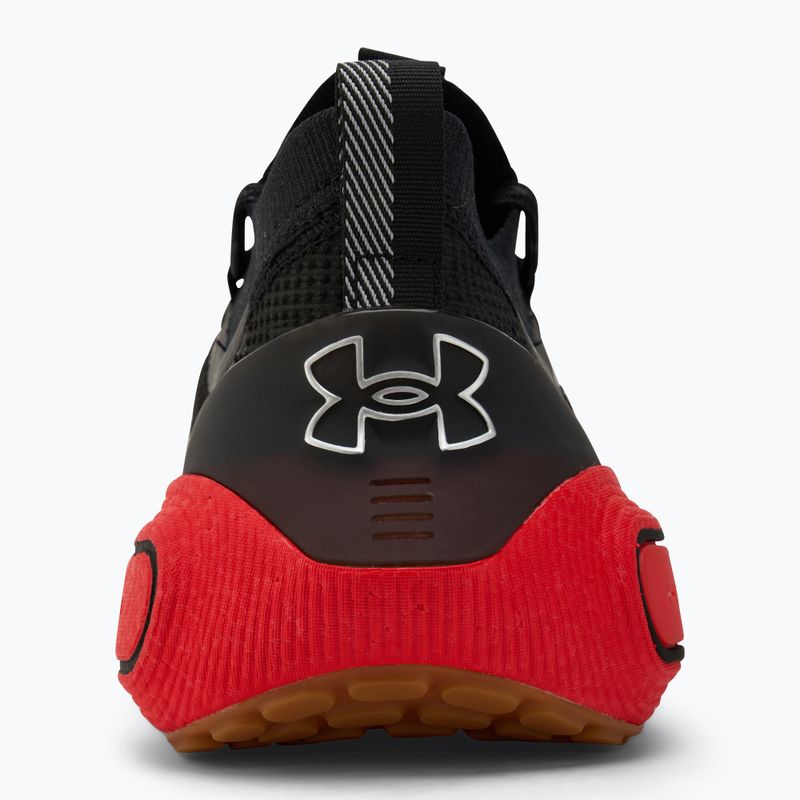 Pánske topánky Under Armour Phantom 4 black/lava red/metallic silver 6