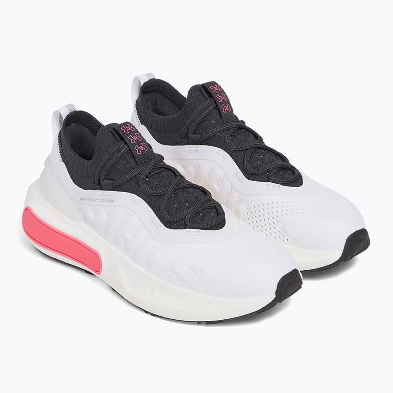 Dámske topánky Under Armour Phantom 4 white/anthracite/super pink 3