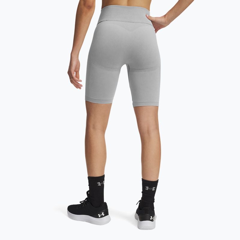 Dámske šortky Under Armour Vanish Seamless Washed black/white 3