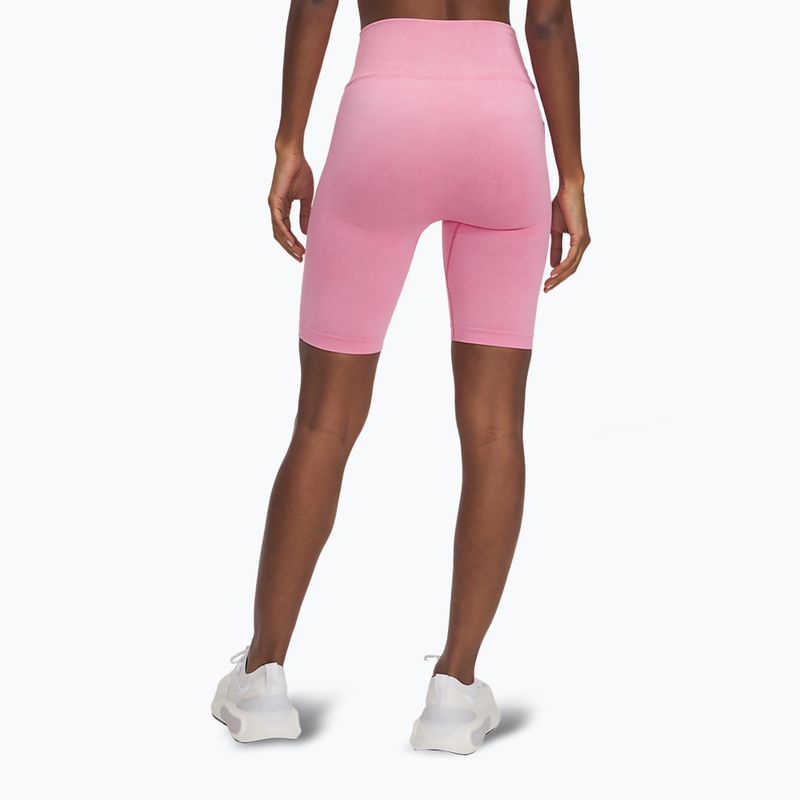 Dámske šortky Under Armour Vanish Seamless Washed shaded fuchsia / white 3