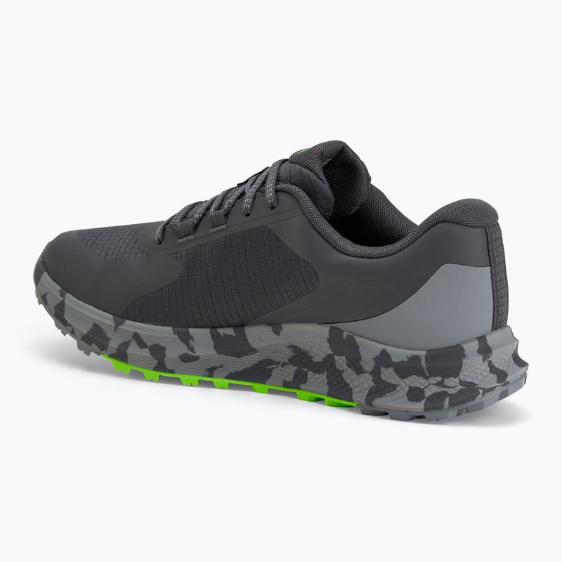 Pánske bežecké topánky Under Armour Charged Bandit Trail 3 castlerock/steel/hyper green 3