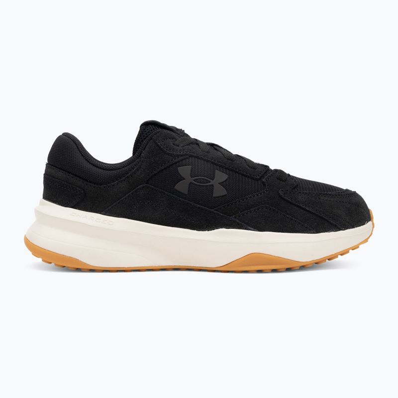 Pánske tréningové topánky Under Armour Edge Suede black/stone/black 2
