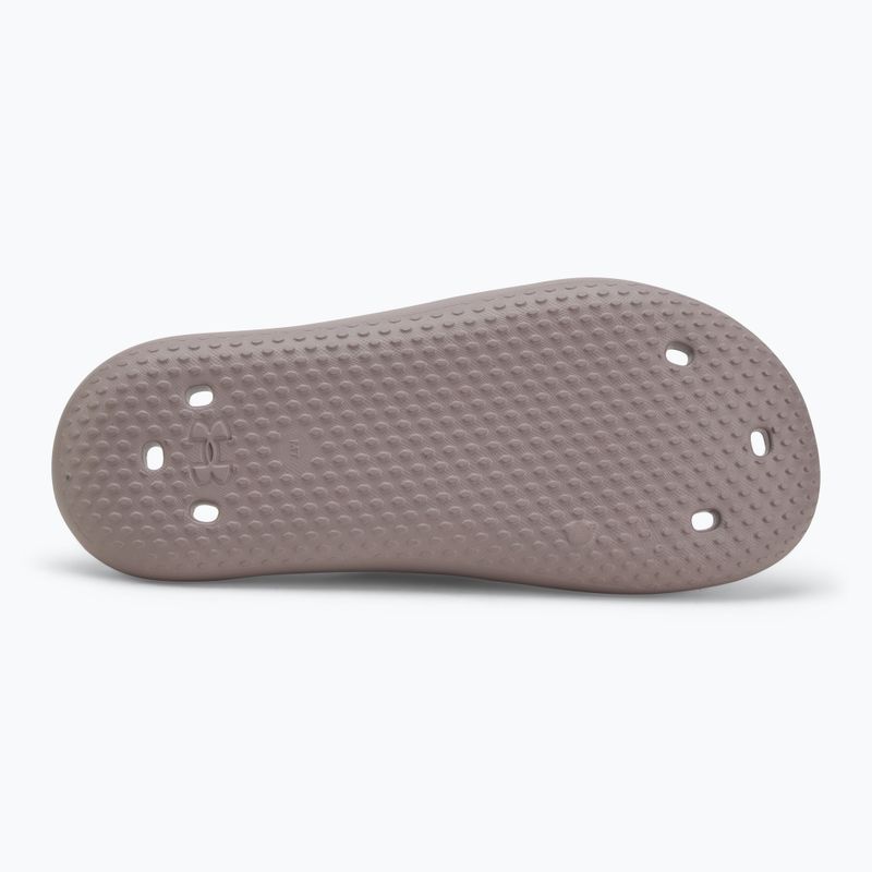 Pánske nazúvaky Under Armour Locker V Slide gray dawn/gray dawn/gray dawn 4