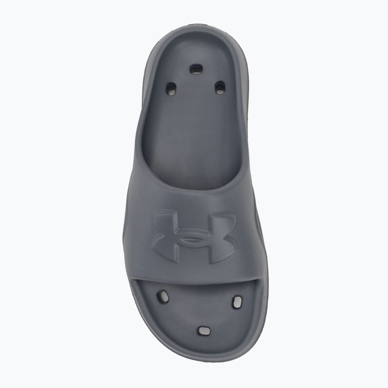 Pánske nazúvaky Under Armour Locker V Slide castlerock/castlerock/anthracite 5