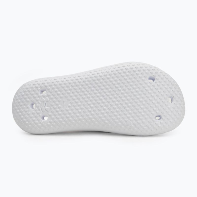 Dámske nazúvaky Under Armour Locker V Slide white/white/white 4
