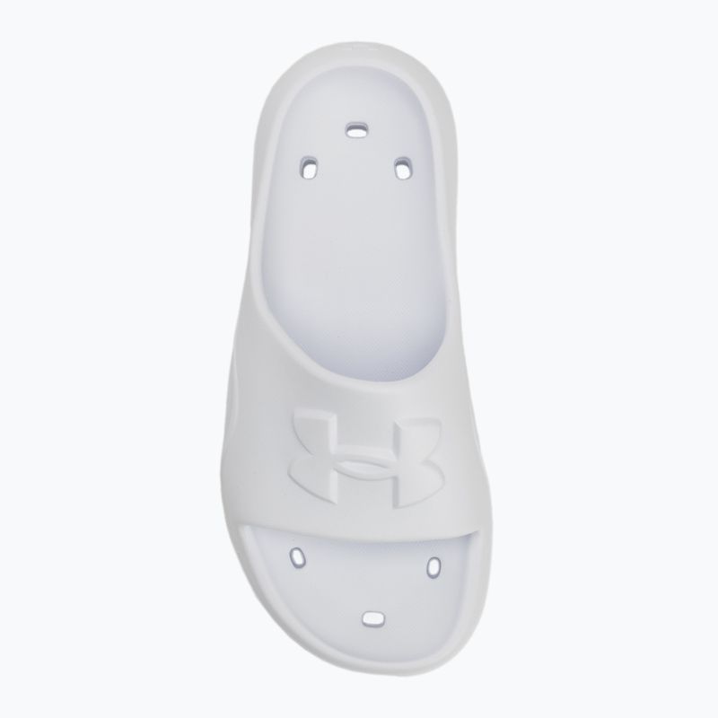 Dámske nazúvaky Under Armour Locker V Slide white/white/white 5