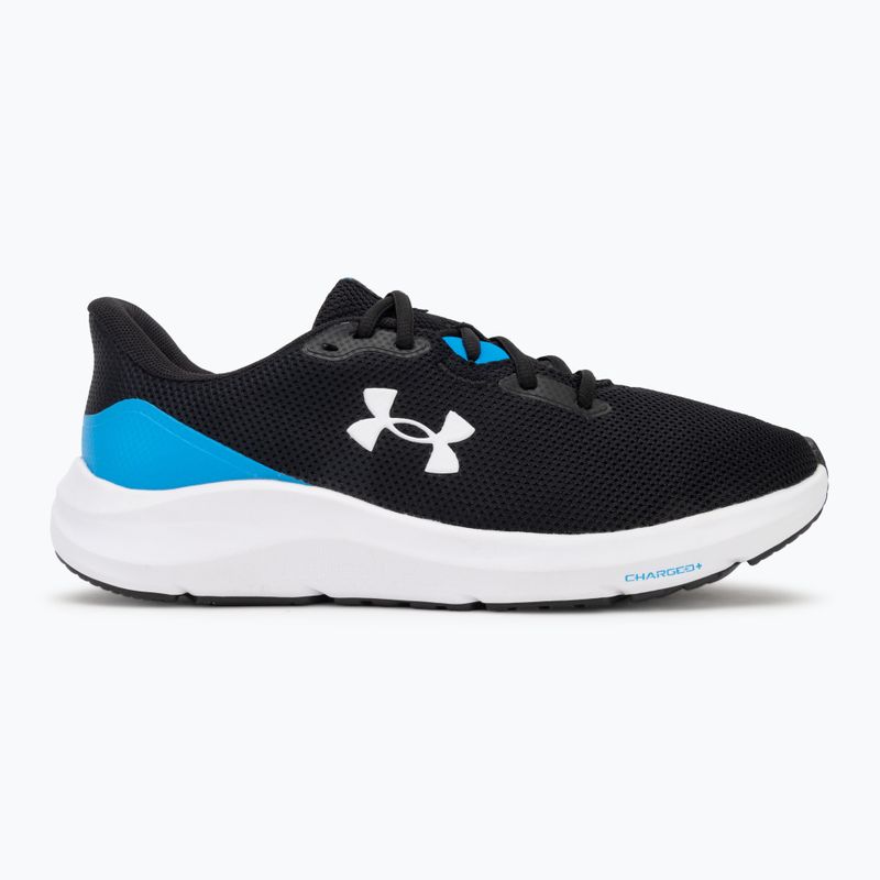 Pánske bežecké topánky Under Armour Charged Pursuit 4 black/electric blue/white 2