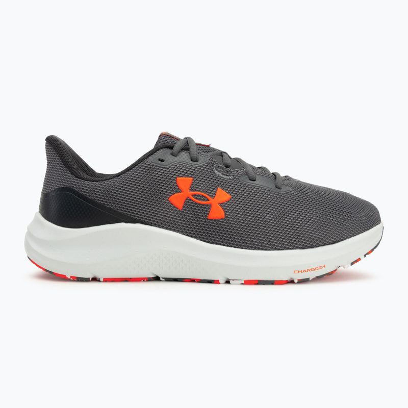 Pánske bežecké topánky Under Armour Charged Pursuit 4 castlerock/anthracite/blaze orange 2
