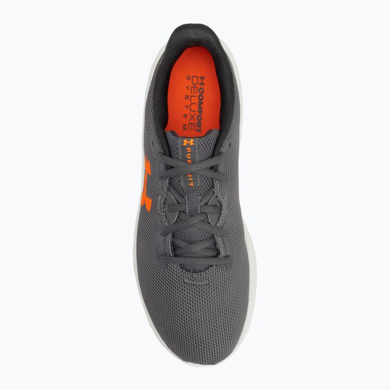 Pánske bežecké topánky Under Armour Charged Pursuit 4 castlerock/anthracite/blaze orange 5