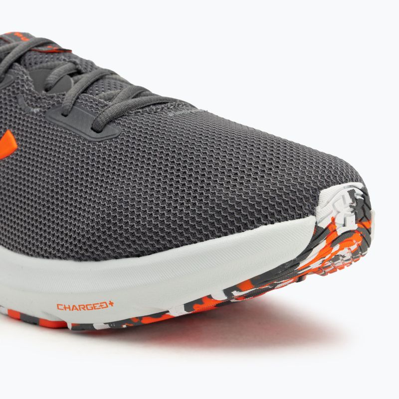 Pánske bežecké topánky Under Armour Charged Pursuit 4 castlerock/anthracite/blaze orange 7
