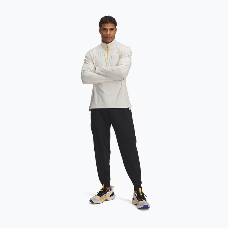 Pánske bežecké nohavice Under Armour Trail Run black / reflective 2