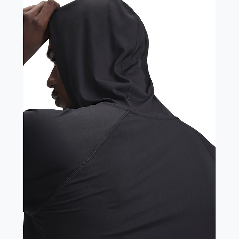 Pánska športová mikina Under Armour Project Rock Iso-Chill Hoody black/hyper green 3