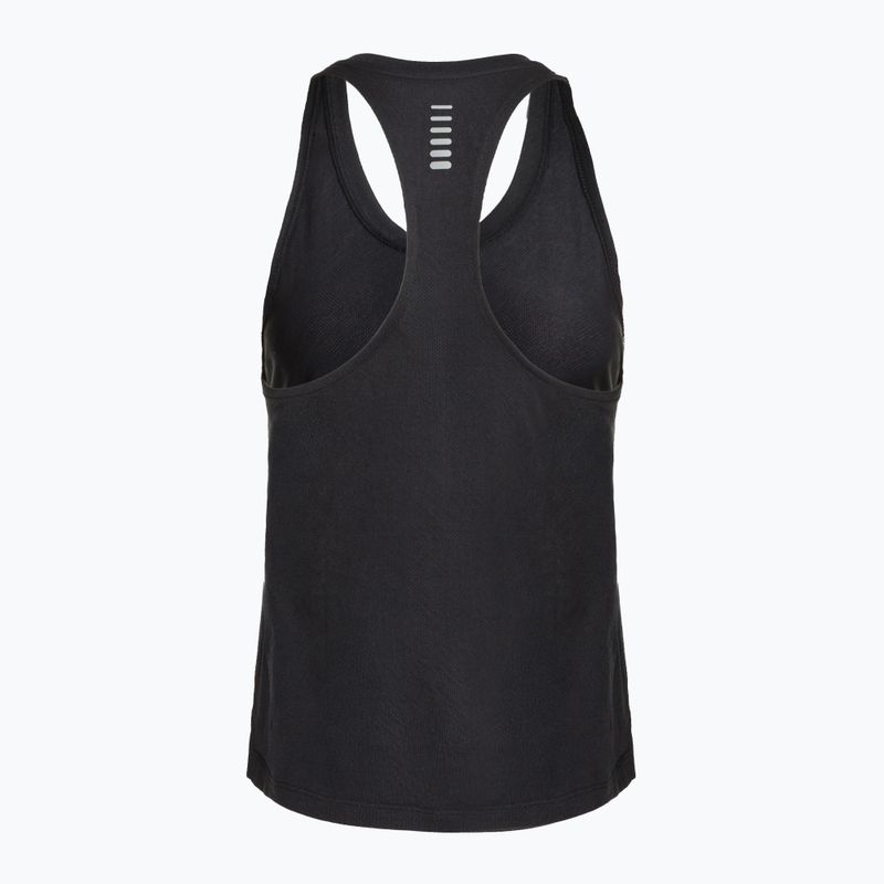 Dámske bežecké tielko tank top Under Armour Launch Camo Singlet black/reflective 5