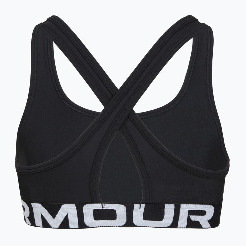 Detská fitness podprsenka Under Armour Crossback black 2