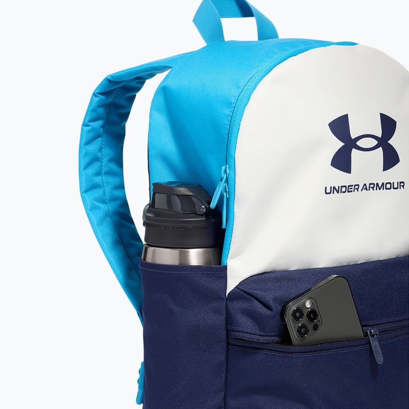 Mestský batoh Under Armour UA Loudon Lite 20 l white quartz/midnight navy/midnight navy 3