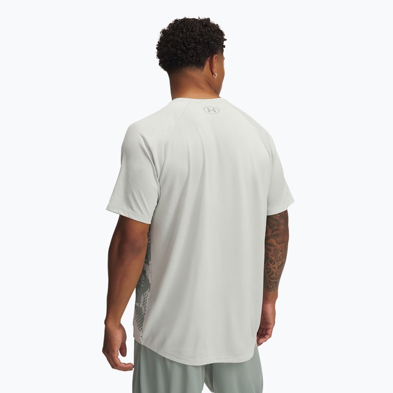 Pánske tréningové tielko Under Armour Tech Fade green/silica green 2
