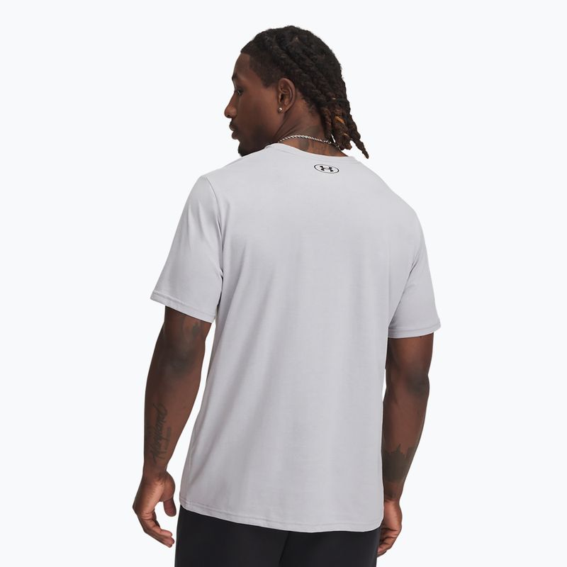 Pánske tričko Under Armour LC Fly In Logo mod gray/black 2