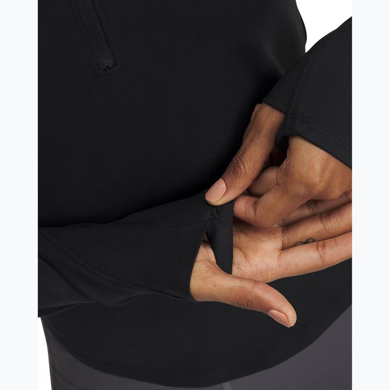 Dámske tričko Longsleeve Under Armour Motion 1/2 Zip black/white 3
