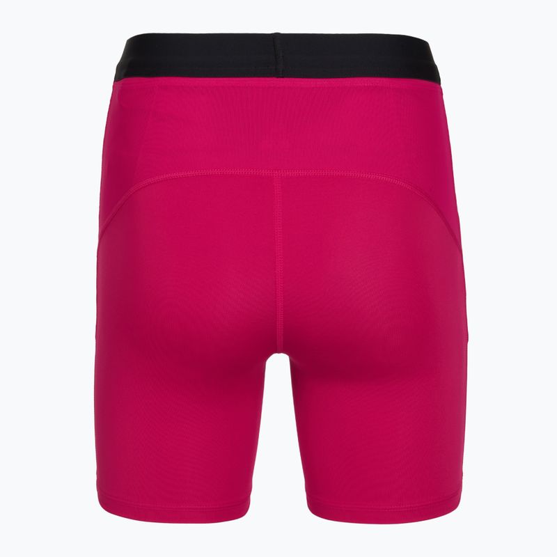Dámske šortky Under Armour Trail Run Fitted shaded fuchsia/black 2