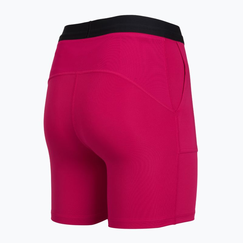 Dámske šortky Under Armour Trail Run Fitted shaded fuchsia/black 3