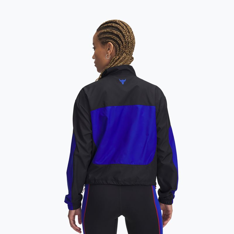 Dámska mikina Under Armour Project Rock Woven Top black 3