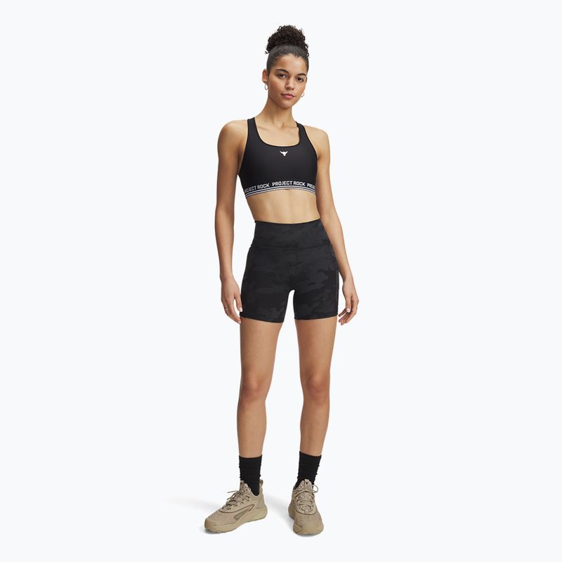 Dámske šortky Under Armour Project Rock Middy black/black 2