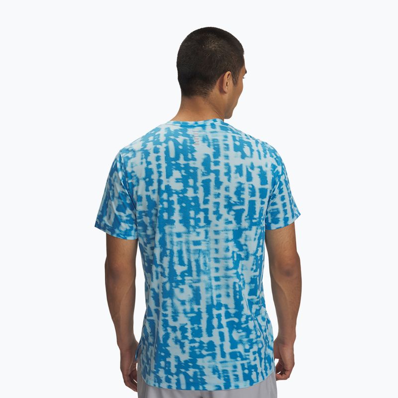 Pánske bežecké tričko Under Armour Launch Printed stream/reflective 2