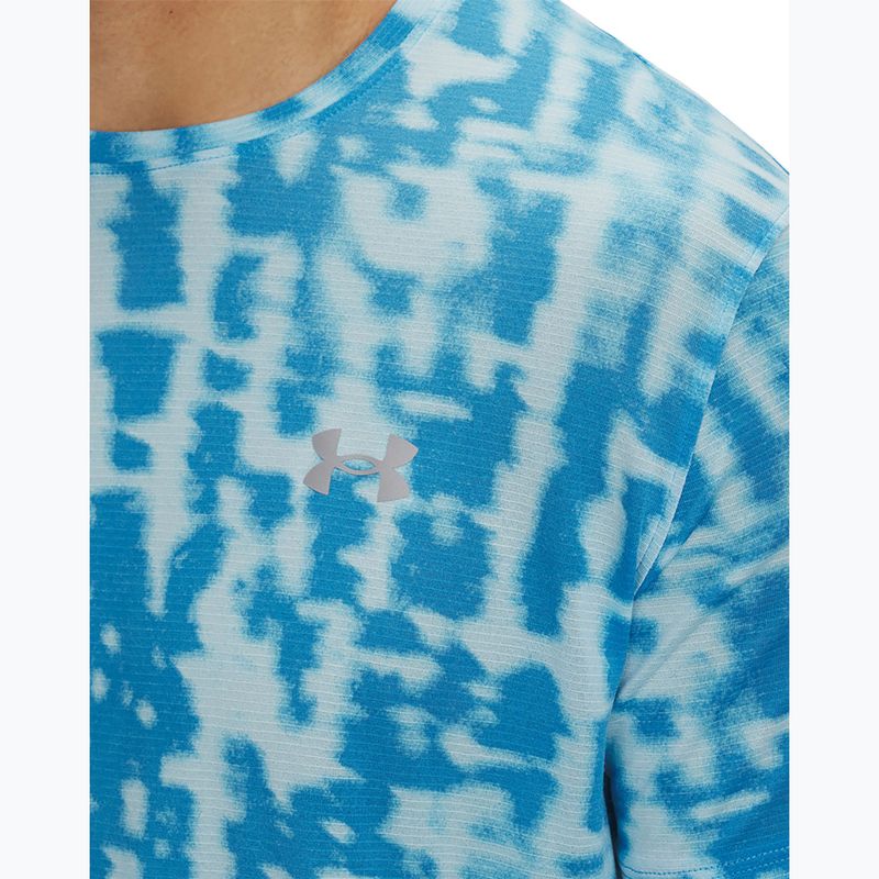 Pánske bežecké tričko Under Armour Launch Printed stream/reflective 3