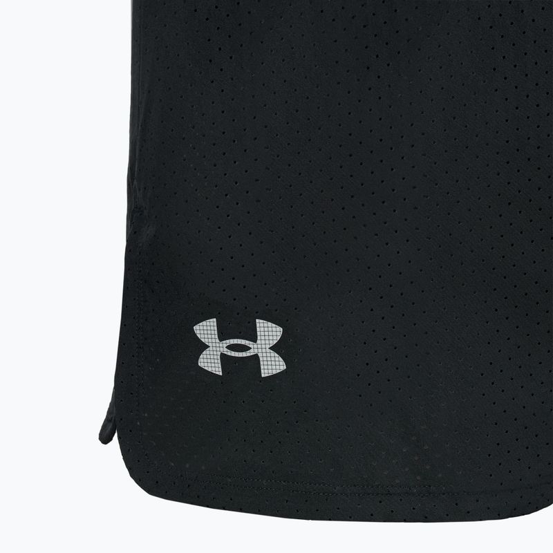 Pánske bežecké šortky Under Armour Trail Run Launch black / reflexné 6