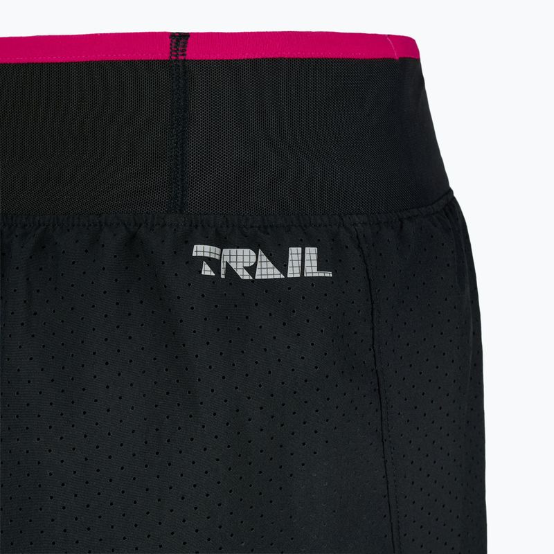 Pánske bežecké šortky Under Armour Trail Run Launch black / reflexné 7