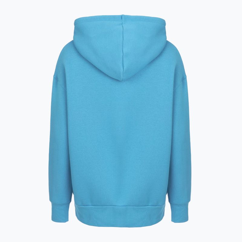 Dámska mikina Under Armour Icon Fleece Hoodie ether blue/white 4