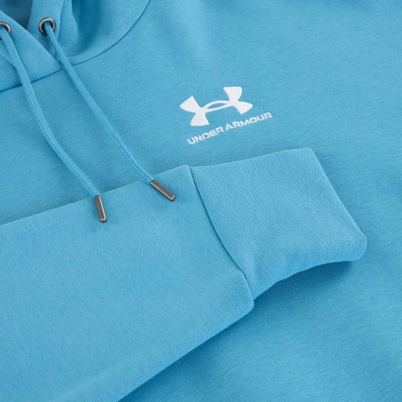 Dámska mikina Under Armour Icon Fleece Hoodie ether blue/white 6