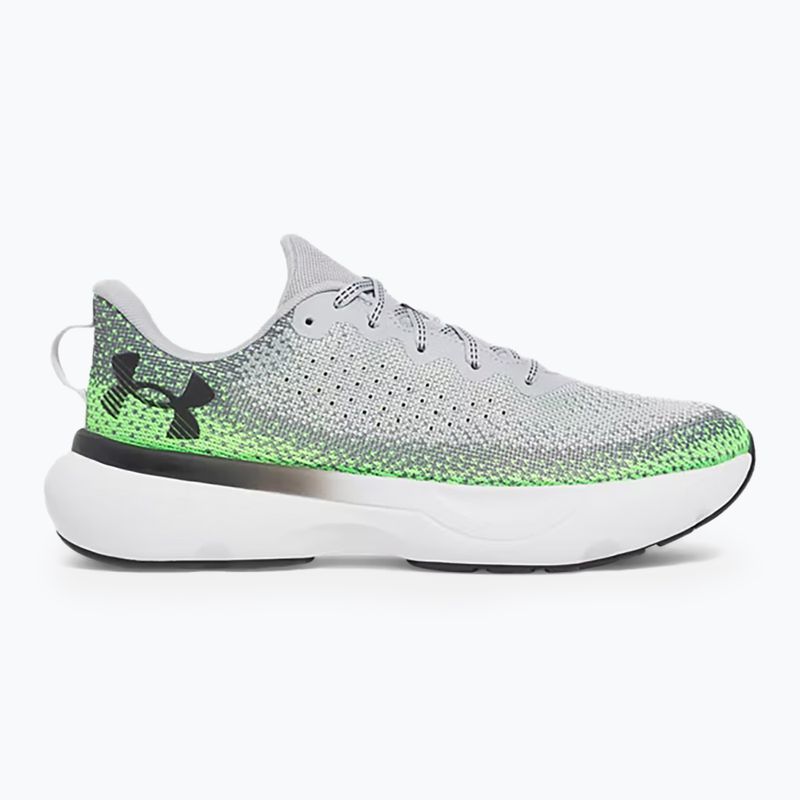 Pánske bežecké topánky Under Armour Infinite mod grey/hyper green/black 8