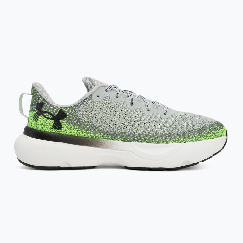 Pánske bežecké topánky Under Armour Infinite mod grey/hyper green/black 2
