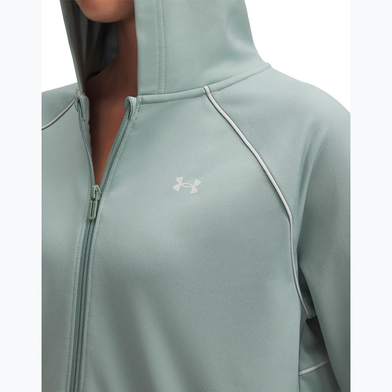 Dámska tepláková súprava Under Armour Rival Tricot silica green/hydro green 4