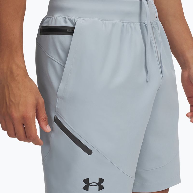 Pánske šortky Under Armour Unstoppable harbor blue/black  3