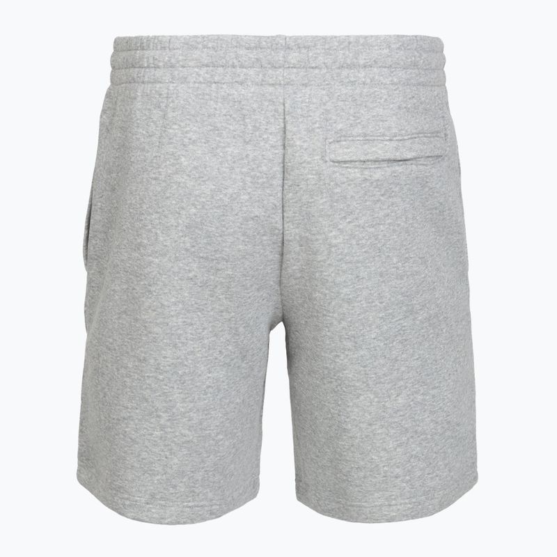 Pánske šortky Under Armour Icon Fleece mod gray light heather/white 4