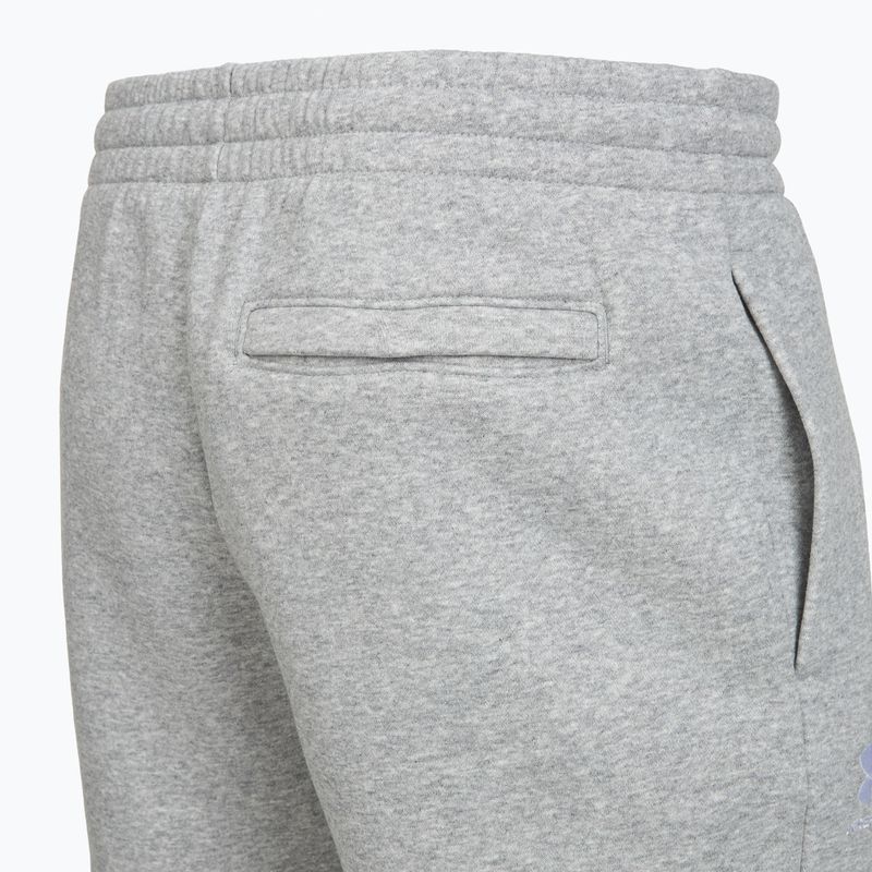 Pánske šortky Under Armour Icon Fleece mod gray light heather/white 6