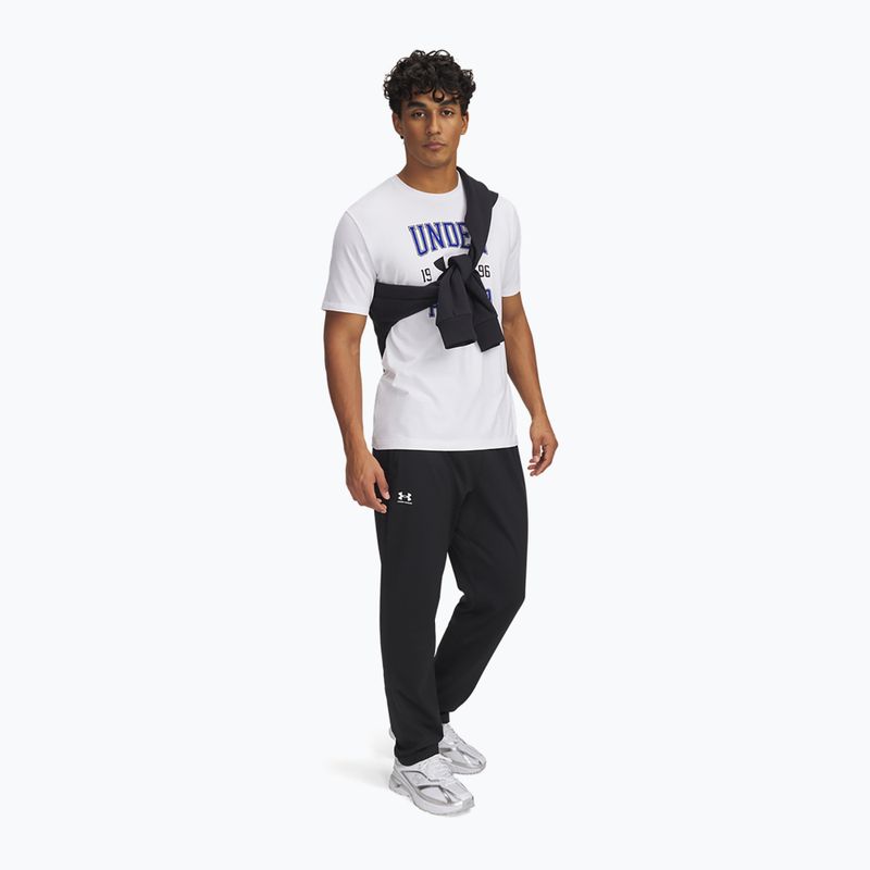 Pánske nohavice Under Armour Sportstyle Brawler Pant black/white 2