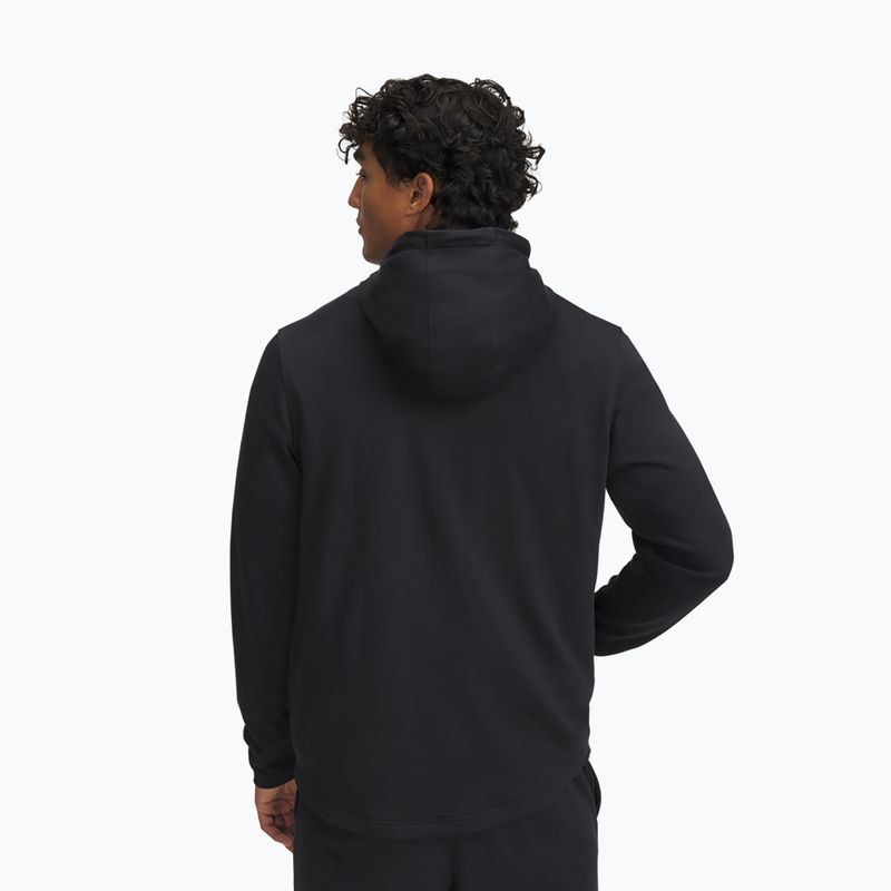 Pánska mikina Under Armour Rival Terry Logo black/castlerock/white 2