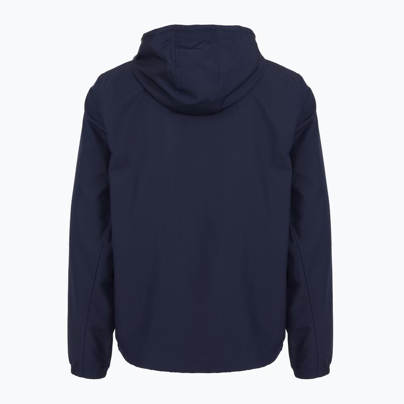 Pánska bunda Under Armour Rival Woven Windbreaker midnight navy/midnight navy/white 4