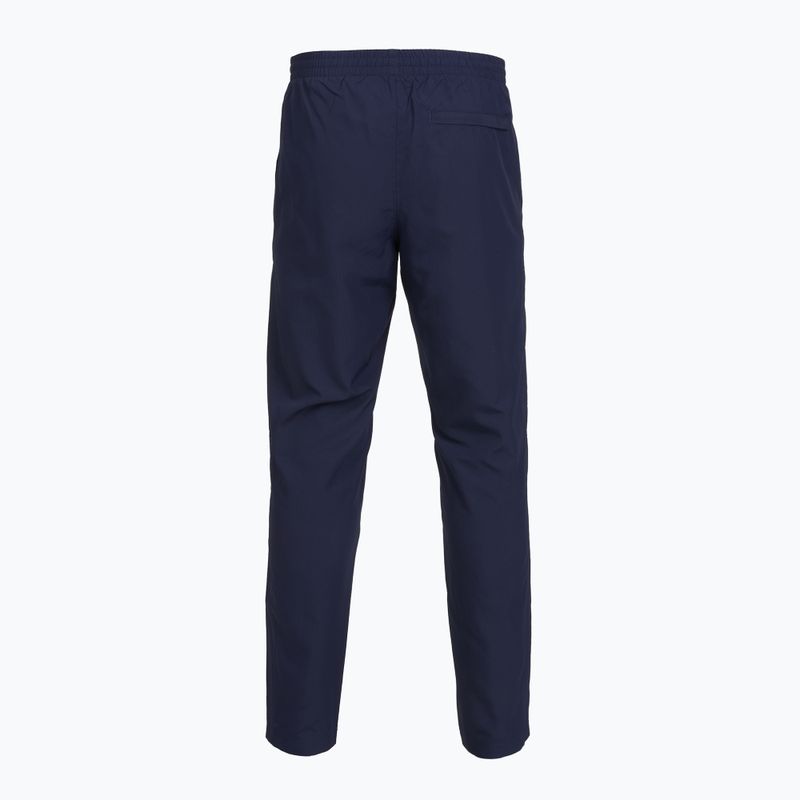 Pánske nohavice Under Armour Rival Woven Windbreaker Pant midnight navy/midnight navy/white 5