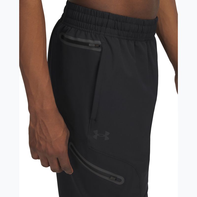 Pánske nohavice Under Armour Unstoppable Cargo black/black 4