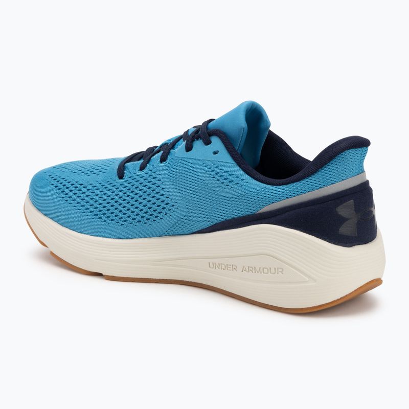 Pánske bežecké topánky Under Armour Sonic 7 ether blue/summit white/midnight navy 3