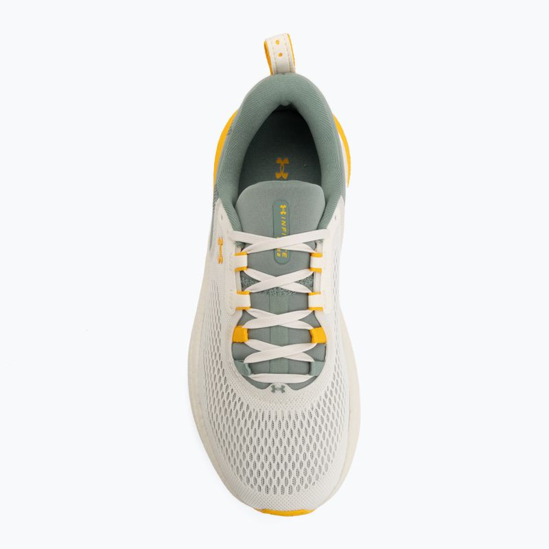 Pánske bežecké topánky Under Armour Infinite Elite 2 stone/silica green/campus gold 5