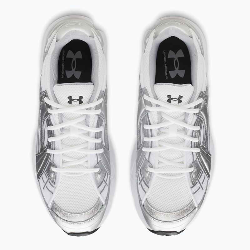 Tréningové topánky Under Armour Sola white/metallic silver/galaxy black 4