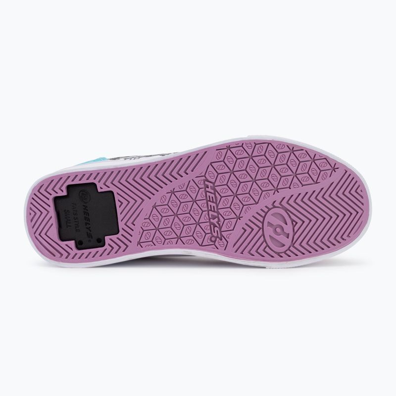 Detské tenisky s kolieskom Heelys Minions Ezzential white/purple/sky blue 5
